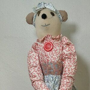 Handmade, Handcrafted Plunger Doll Cover